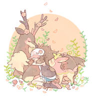 amount:solo deerling series:pokemon // 650x661 // 363KB