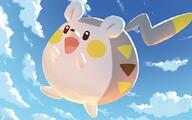 amount:solo atmosphere:sunlight body-type:blob body-type:feral series:tcg-pocket-art species:togedemaru // 616x384 // 288KB