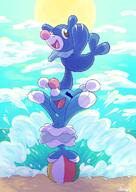 amount:pair atmosphere:beach beachball body-type:feral hall-of-fame:bronze species:brionne species:popplio style:painted // 752x1063 // 116KB
