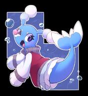 amount:solo atmosphere:bubbles atmosphere:undersea body-type:feral hall-of-fame:bronze jacket outfit species:brionne style:abstract-background style:kawaii style:outline sweater // 1104x1200 // 713KB