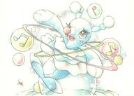 amount:solo atmosphere:bubbles body-type:feral music singing species:brionne style:colored-pencil style:pastel-colors // 1200x858 // 162KB