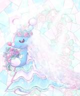 amount:solo atmosphere:flowers body-type:feral body-type:semi-anthro content flower hall-of-fame:bronze hall-of-fame:gold hall-of-fame:silver happy relaxed species:brionne stained-glass style:girly style:over-exposure style:pastel-colors style:playful style:sparkly style:very-girly style:very-playful wedding-dress // 710x850 // 92KB