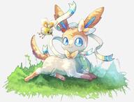 amount:pair atmosphere:sunlight body-type:feral series:eeveelutions series:pokemon species:cutiefly species:sylveon style:girly style:sparkly // 1792x1363 // 204KB