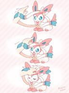 affection amount:solo body-type:feral comic series:eeveelutions series:pokemon species:sylveon style:abstract-background // 901x1200 // 123KB