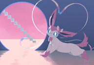 amount:solo atmosphere:abstract body-type:feral series:eeveelutions series:pokemon species:sylveon style:noisy // 1347x924 // 837KB