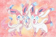 amount:pair body-type:feral series:eeveelutions series:pokemon species:sylveon style:watercolor // 2039x1378 // 4.9MB