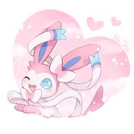 amount:solo body-type:feral series:eeveelutions series:pokemon species:sylveon style:girly style:one-color style:pink style:sparkly // 1640x1640 // 2.0MB
