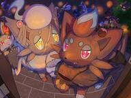 amount:multiple atmosphere:night atmosphere:town bat-wings body-type:feral hall-of-fame:bronze hall-of-fame:gold hall-of-fame:silver mummy species:fennekin species:hisuian-zorua species:zorua style:dim trick-or-treet // 2048x1535 // 306KB