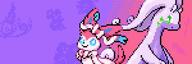 amount:pair body-type:feral body-type:semi-anthro series:eeveelutions series:pokemon species:goodra species:sylveon style:opposite-background style:pixel-art // 848x282 // 66KB