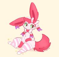 amount:solo body-type:feral freckles oc socks style:girly thigh-highs // 1105x1071 // 70KB