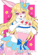 amount:solo body-type:anthro crop-top furry long-hair magical-girl outfit species:fox style:girly style:kawaii style:kemono style:very-girly style:very-kawaii style:white-border wearing-bow // 850x1247 // 593KB