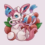 amount:solo body-type:feral food fruit lychee series:eeveelutions series:pokemon species:sylveon // 1080x1080 // 150KB