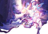 amount:pair atmosphere:home atmosphere:regal body-type:feral series:eeveelutions series:pokemon species:sylveon style:girly style:sparkly // 1412x1000 // 203KB